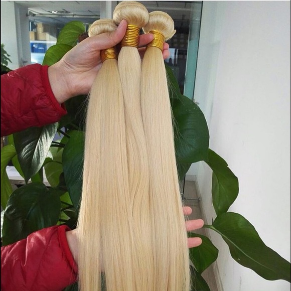 3BUNDLES OF 613 BRAZILIAN BLONDE  100%VIRGIN HAIR main image 4
