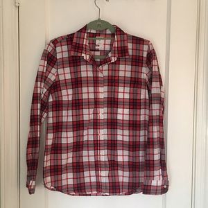 Gap Size S Plaid Top