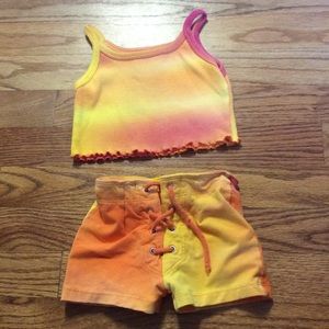 Board short tank set