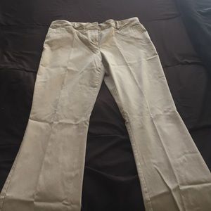 EUC tan boot cut pants