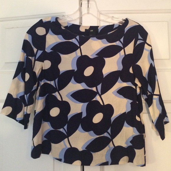 H&M flower crop top