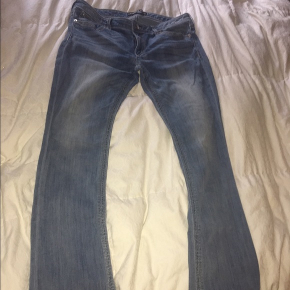 EXPRESS Boot Cut Jeans Size 14 Long In EUC