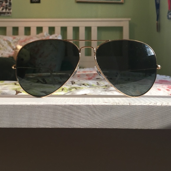 Ray-Ban Polarized Original Aviator 62mm Gold - Picture 2 of 3