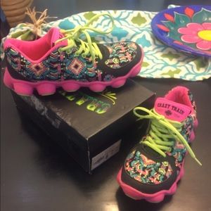 Crazy Train Tennis Shoes