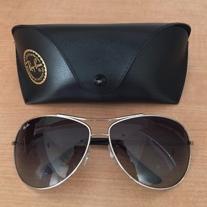 Ray-Ban Bubble Wrap Aviator Sunglasses w/ case