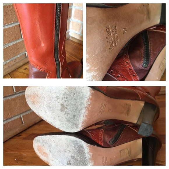 Max Mara Leather Lace Up Riding Boots ❤️host pick - Picture 4 of 4