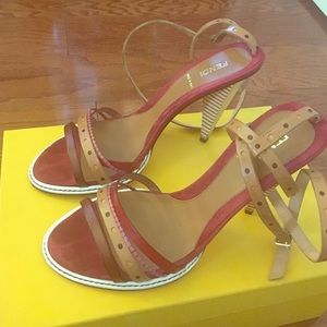 Fendi strappy sandals