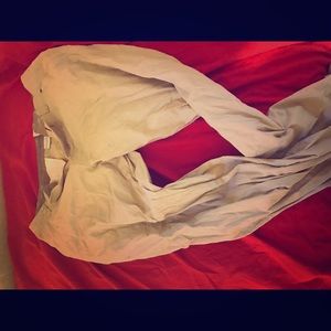 Khaki pants haven't been worn