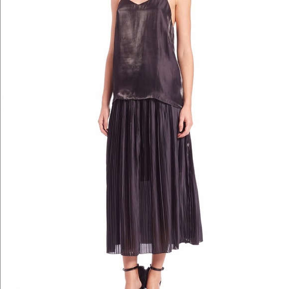 Tibi flume pleated midi skirt - Picture 3 of 3