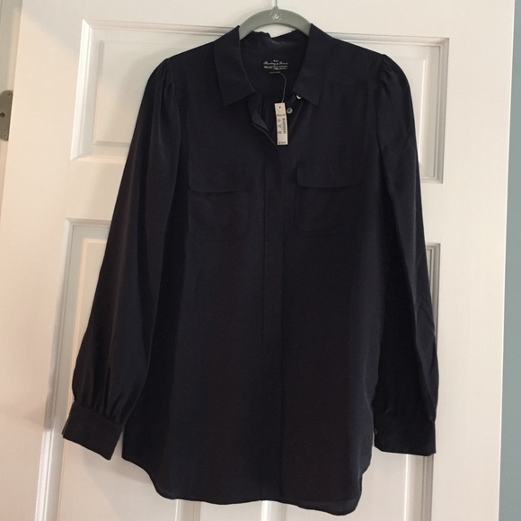 SALE🎉 100% Silk Madewell Blouse