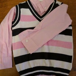 Dress shirt and vest