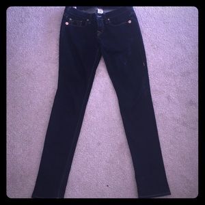 True religion skinny dark jeans