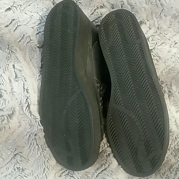 Black leather USPA walking shoes - Picture 7 of 7