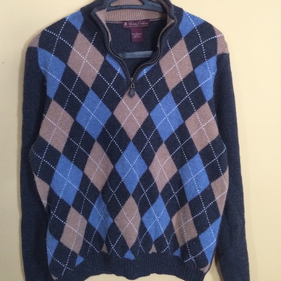 Men's Brooks Brothers Lambswool Argyle Sweater