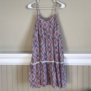 Flowy patterned dress