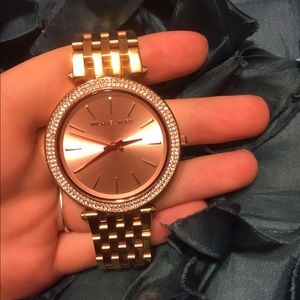 Michael Kors rose gold watch