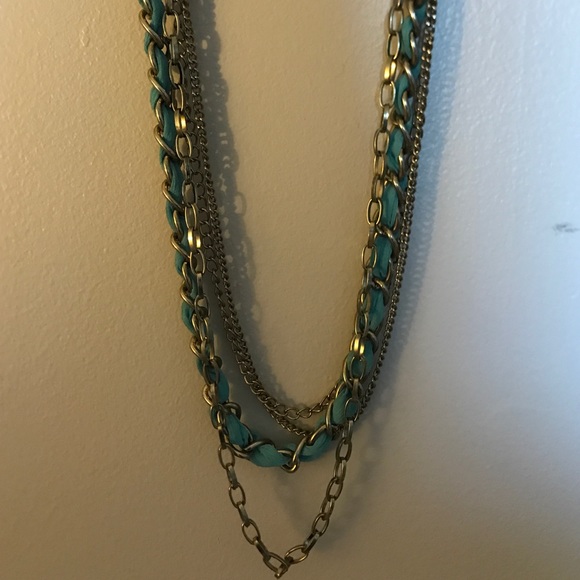 Layered chain necklace