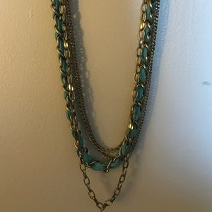 Layered chain necklace