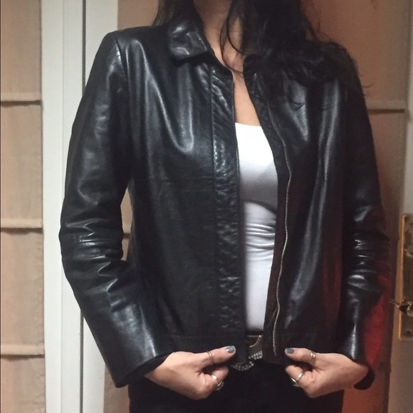 Banana republic leather jacket womens Clearance