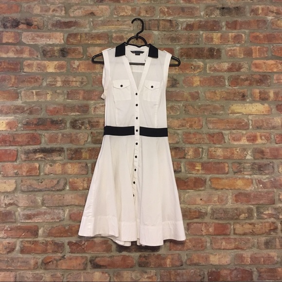 A/X Button-down Shirt dress