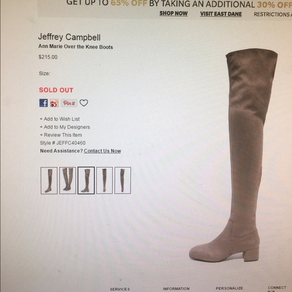 ISO Jeffrey Campbell Ann Marie otk boot 7