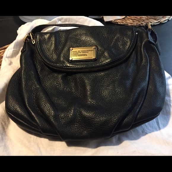 Leather Crossbody, Marc by Marc Jacobs, Black