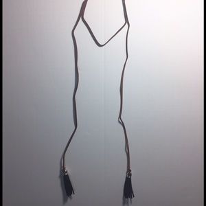 HomeMade Wrap Around Choker with tassels