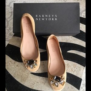 ⚡️FLASH Sale! BARNEYS NY Suede & Jeweled Flats!