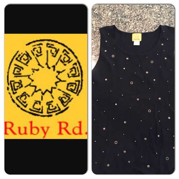Ruby Rd sleeveless sweater
