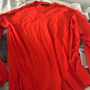 Orange Alexander Wang sweater