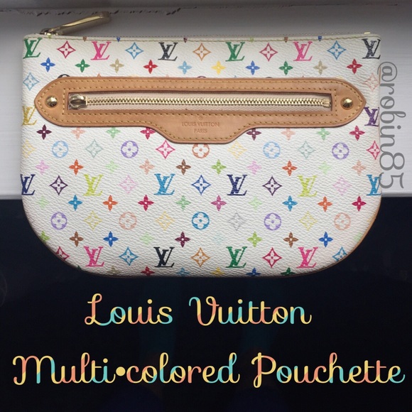 TRADES / LV• Multi-Colored GM Pouchette💙RARE