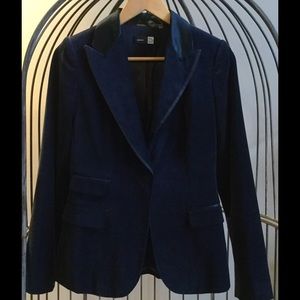 ⚡️SALE!⚡SAKS 5th Ave Tux Pant Suit -Blue Velvet!