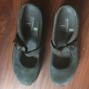 Merrill Mary Jane Size 8.5 Black/Gray