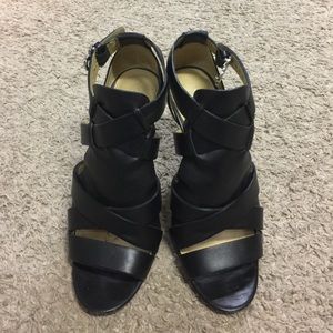 Black Coach Heels