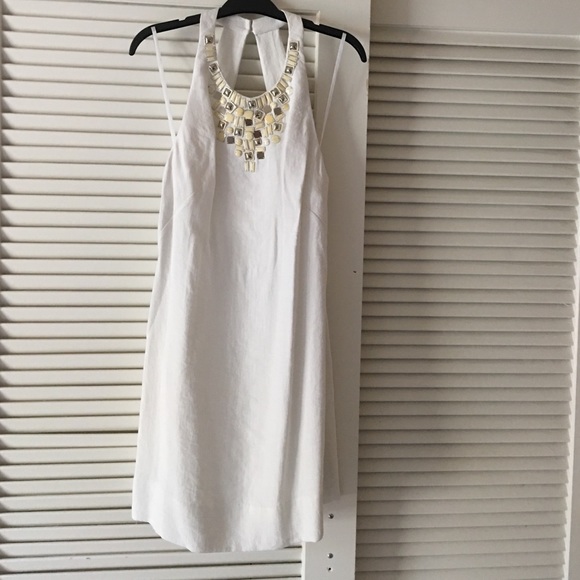NEW. White BCBG MAXAZRIA  DRESS 👗