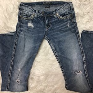 Silver jeans size 28/33
