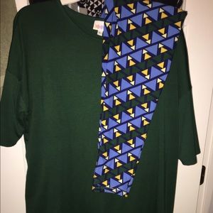 LuLaRoe Irma and leggings outfit
