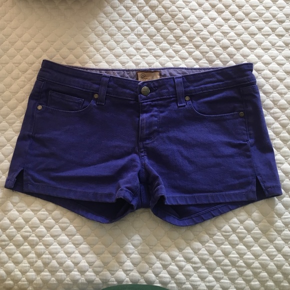 Paige Jeans Purple Shorts, Size 28