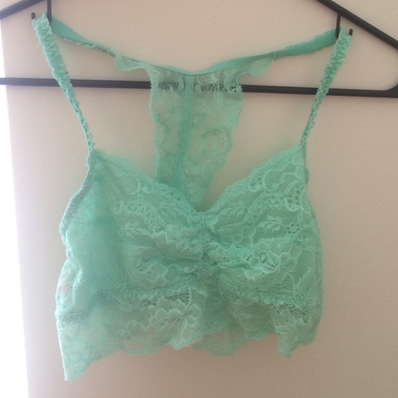 Beautiful mint green bralette