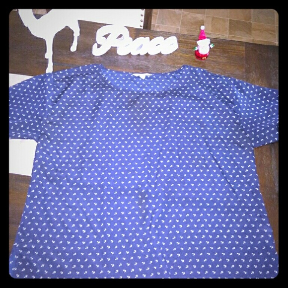 sale*Anchor print top