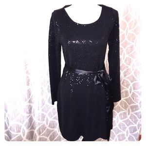Express sequin dress