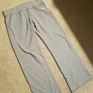 PINK gray sweatpants