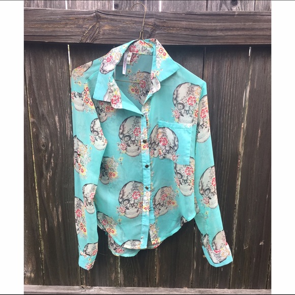 {skull} Blouse