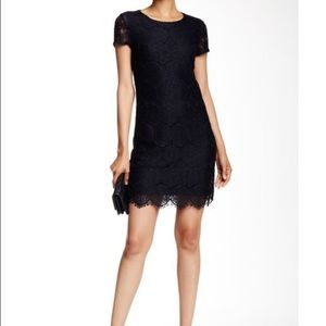 Laundry by Shelli Segal Black Lace Dress