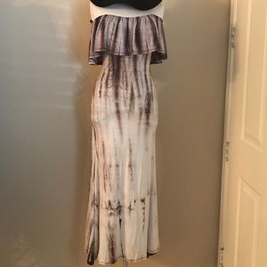 Off the Shoulder Tye Dye Dress