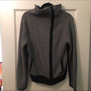 Anthropologie sweater bomber sweater