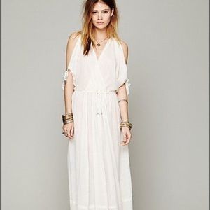 Free people cold shoulder maxi
