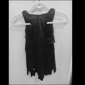 Lululemon Black Razor Back Tank