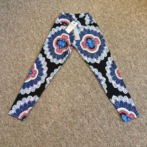 NWT Liquido Soul Mandala Yoga Leggings - M