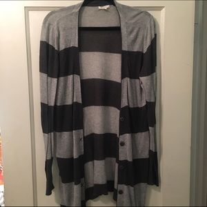 Striped Anthropologie Cardigan